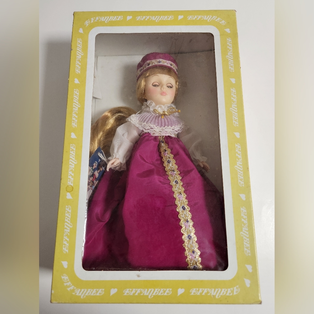 🌌 1980's Rapunzel 1199 Storybook Effanbee 11" Vintage Doll 18